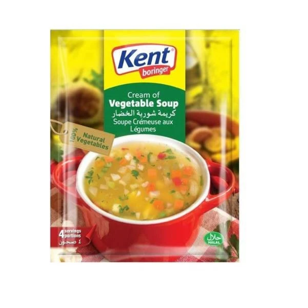 KENT BORINGER VEGETABLE INSTANT SOUP 72G